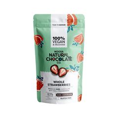 Noosa Natural Strawberries Dark Chocolate 100g