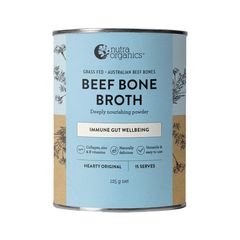 Nutra Organics Beef Bone Broth Powder - Hearty Original