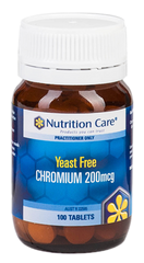 Yeast Free Chromium 200mcg