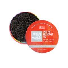 Tea Tonic Organic English Breakfast Tea Travel Tin 18g