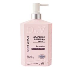 Dr. V Body Wash Goats Milk and Manuka Honey 750ml