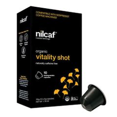 Planet Organic Nilcaf Roast Bev. Capsules Vitality Shot x10Pk