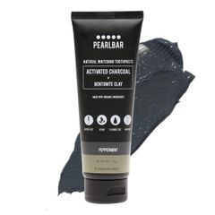 PearlBar Toothpaste - Natural Whitening Charcoal Toothpaste
