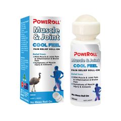 Glimlife | Poweroll Pain Relief Oil (Cool) | Roll On 50ml