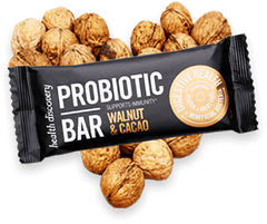 Health Discovery Probiotic Bar - Walnut and Cacao