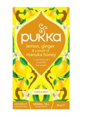 Pukka Lemon, Ginger and Manuka Honey x 20 Tea Bags