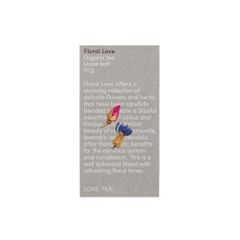 Love Tea Organic Floral Love 50g