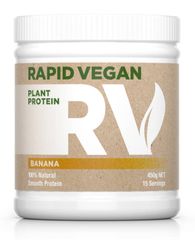 Rapid Vegan Plant Protein 450g | Banana