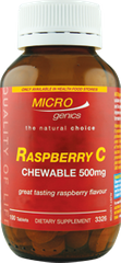 Raspberry C Chewable 500mg