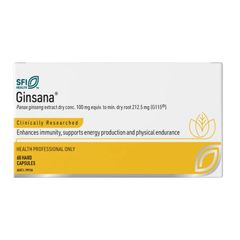 Flordis Ginsana | Physical Endurance (Ginseng)