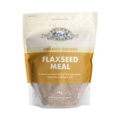 Stoney Creek Organic Flaxseed Meal Golden 1kg