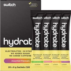 Switch Hydrate | Electrolytes, B Vitamins | Assorted Flavours