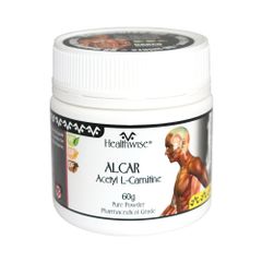 HealthWise ALCAR Acetyl L Carnitine 60g