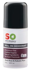 Saba Organics Deodorant Roll On Black Rose & Kakadu Plum