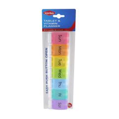 Pill Box Weekly Planner (1 per day) Large (22.3x5.8x2.7cm)