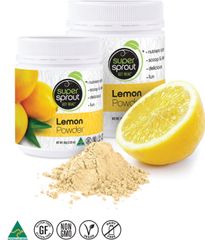 Super Sprout Lemon Powder - Organic Australian Grown