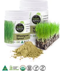 Super Sprout Wheatgrass Sprout Powder - Organic Australian Grown