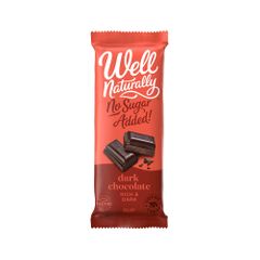 Well Naturally | Dark Chocolate Rich Dark 90g | No Added Sugar