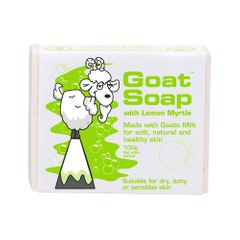 DPP Goat Soap Lemon Myrtle 100g