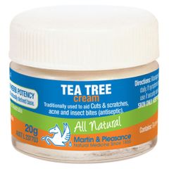 Martin Pleasance All Natural Cream Tea Tree 20g