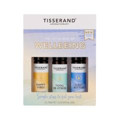Tisserand Roller Ball Kit Little Box Wellbeing 10ml x 3 Pk