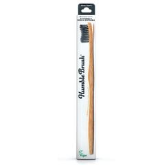 The Humble Co. Toothbrush Bamboo Adult Soft Black