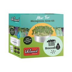 Untamed Health | Broccoli Grow Kit | Mini Tini Microgreens