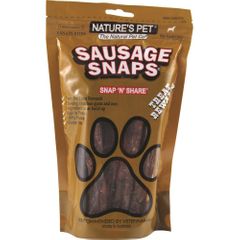 Nature's Pet Sausage Snaps 8 Pack