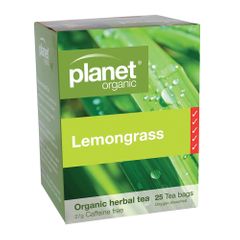 Planet Organic Lemongrass Herbal Tea x 25 Tea Bags