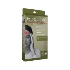 Byron Naturals Eco Pain Patches Headache x 4 Pack