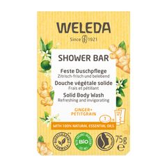 Weleda Shower Bar | Ginger & Petitgrain