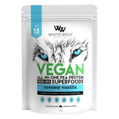 White Wolf Vegan ALL-IN-ONE Pea Protein | Creamy Vanilla 400g