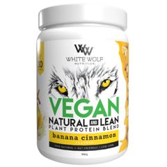 White Wolf Vegan Plant Protein Blend | Banana Cinnamon