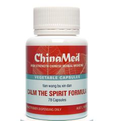ChinaMed Calm the Spirit Formula 78c