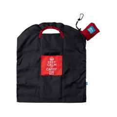 Onya Reusable Shopping Bag Black Keep Calm Large