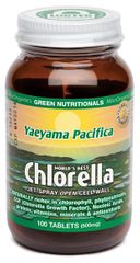 Green Nutritionals Chlorella Tablets | Yaeyama Pacifica