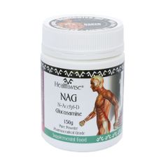 HealthWise NAG (N Acetyl D Glucosamine) 150g