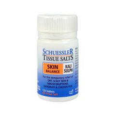 Schuessler Tissue Salts Kali Sulph Skin Balance Tablets