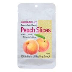 AbsoluteFruitz Freeze Dried Peach Slices 18g