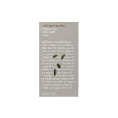 Love Tea Organic Caffeine Free Chai 100g