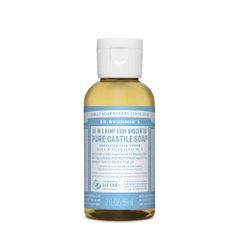 Dr. Bronner's Pure-Castile Soap Liquid Baby Unscented 59ml