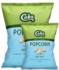 Cobs Natural Popcorn - Sea Salt