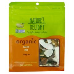 Natures Delight Organic Paleo Mix 200g