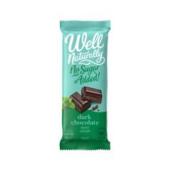 Well Naturally | Dark Chocolate Mint Crisp 90g | No Added Sugar