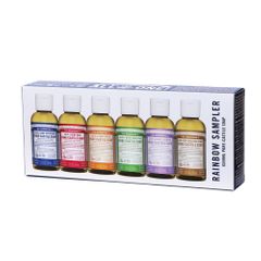 Dr. Bronner's Pure-Castile Soap Rainbow Sampler 59ml x6Pack