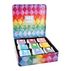 Tea Tonic Tin Tea Chest Deluxe x 63 Tea Bags