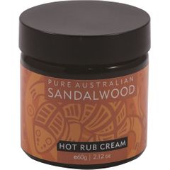 Mount Romance Sandalwood Hot Rub Cream 60g