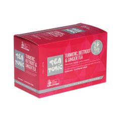Tea Tonic Turmeric Beetroot and Ginger Tea x 20 Bags