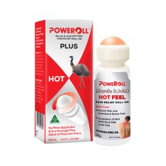 Glimlife | Poweroll Pain Relief Oil Plus (Hot) | Roll On 50ml