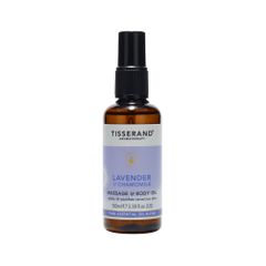 Tisserand Lavender and Chamomile Massage and Body Oil 100ml